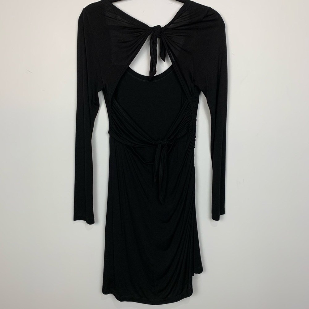 NWT A.L.C. x Intermix Freya Tie Back Mini Dress - Picture 4 of 6